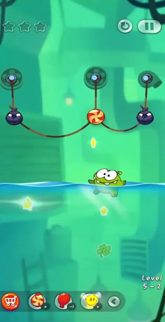 Cut The Rope 2 Mod APK Gameplay